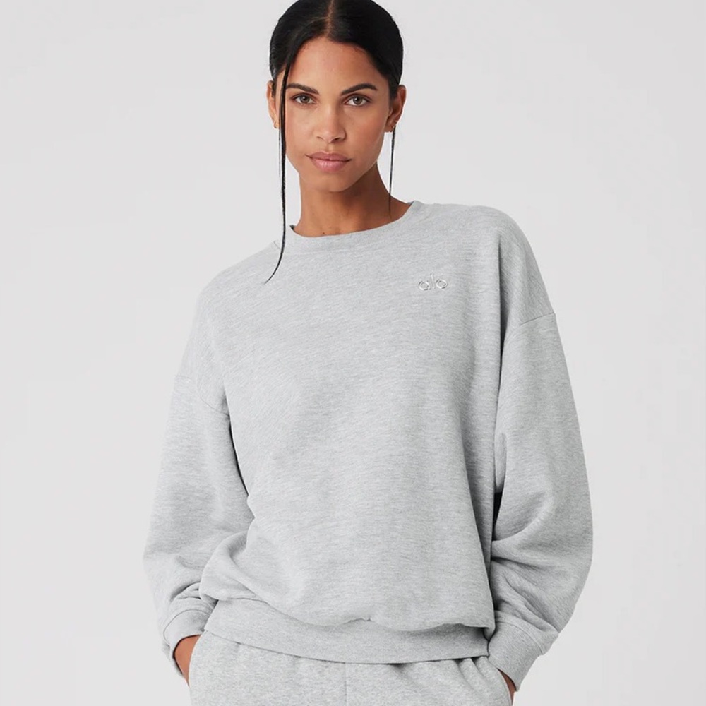 NWT ALO Yoga Accolade Crew Neck Pullover